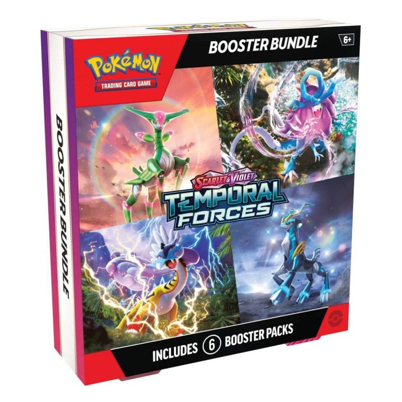 Scarlet & Violet Temporal Forces បណ្ដុំកញ្ចប់ប៊ូស្ទ័រ POKEMON TCG