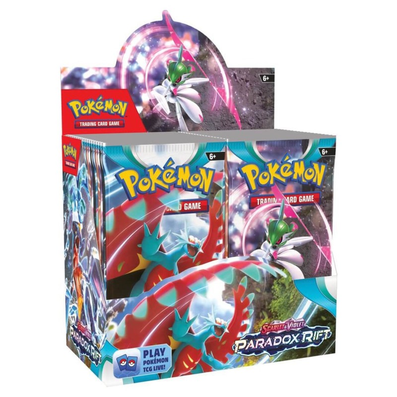 Scarlet & Violet Paradox Rift ប្រអប់ប៊ូស្ទ័រ POKEMON TCG