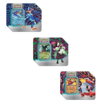 POKEMON TCG Paldea Partners Tins (ឈុត 3)