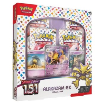 POKEMON TCG Scarlet & Violet 151 ឈុតប្រមូល—Alakazam ex