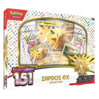 POKEMON TCG Scarlet & Violet 151 ឈុតប្រមូល—Zapdos ex