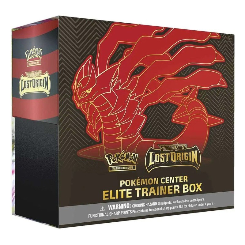 Pokemon TCG Sword & Shield Lost Origin Pokemon Center ប្រអប់ Elite Trainer