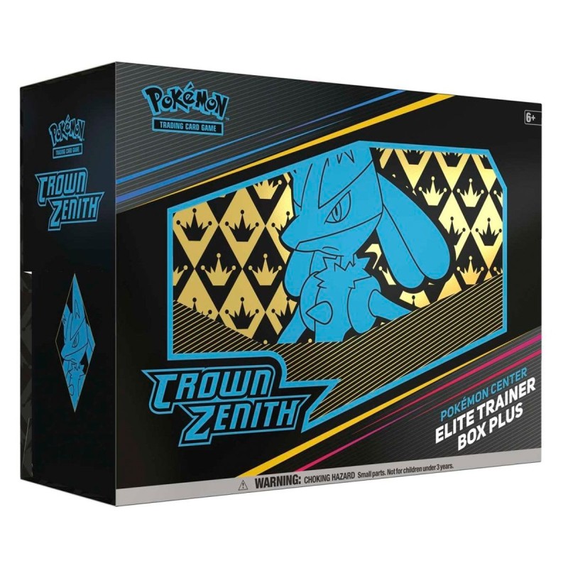 Pokemon TCG Crown Zenith Pokemon Center ប្រអប់ Elite Trainer Plus
