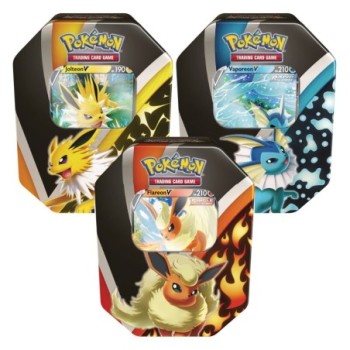 Pokemon Eevee Evolutions V ប្រអប់ដែក (ឈុត 3)