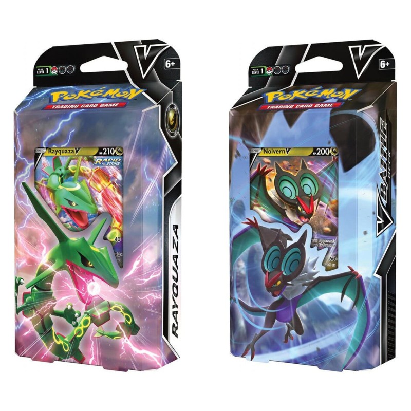 POKEMON Rayquaza & Noivern V ហ៊ូកាត Battles (Pair)