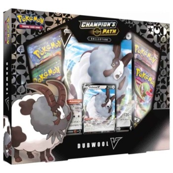 POKEMON Champion's Path ឈុតប្រមូល Dubwool V Box