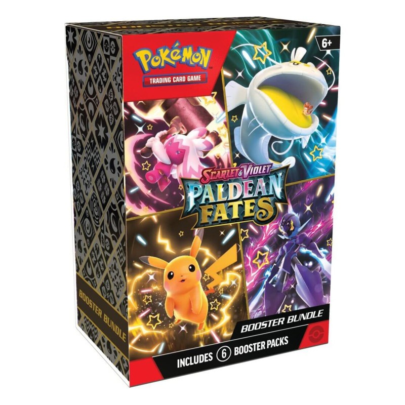 POKEMON TCG Scarlet & Violet Paldean Fates បណ្ដុំកញ្ចប់ប៊ូស្ទ័រ Set