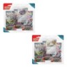 POKEMON TCG Scarlet & Violet Twilight Masquerade កញ្ចប់ កញ្ចប់ Booster Blister 3 កញ្ចប់s (Pair)