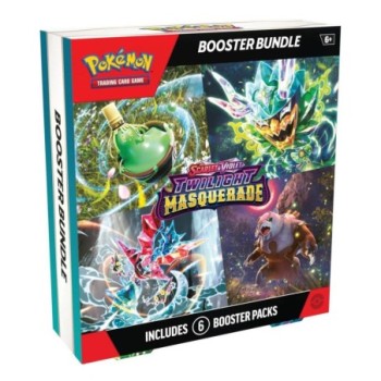 POKEMON TCG Scarlet & Violet Twilight Masquerade បណ្ដុំកញ្ចប់ប៊ូស្ទ័រ