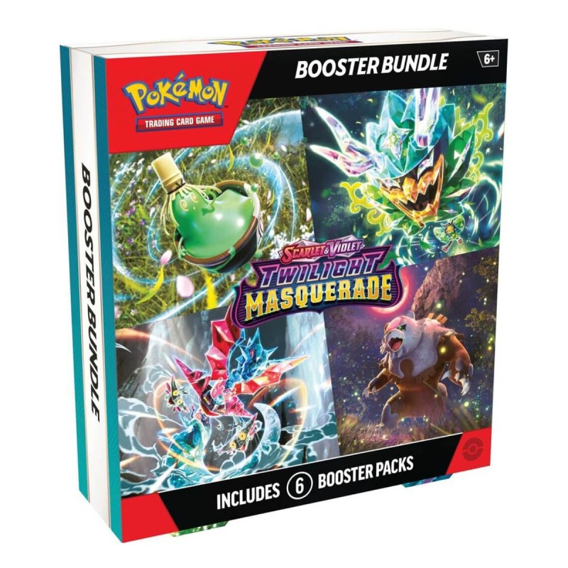 POKEMON TCG Scarlet & Violet Twilight Masquerade បណ្ដុំកញ្ចប់ប៊ូស្ទ័រ