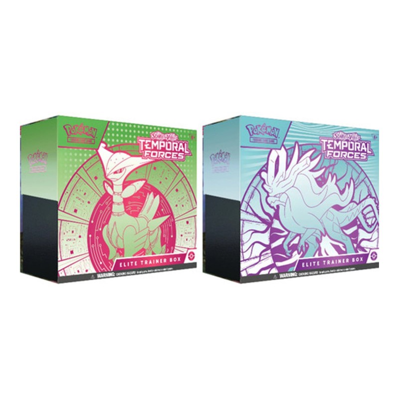 Temporal Forces ប្រអប់ Elite Traineres (Pair) កំណែ Pokemon Center POKEMON TCG