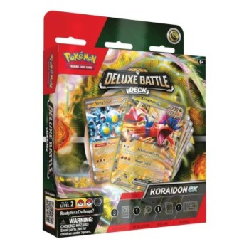 Pokemon TCG Miraidon ex & Koraidon ex Deluxe ហ៊ូកាត Battles (pair)