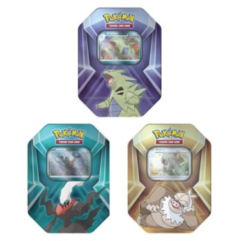 Pokemon TCG Triple Whammy Back Issue Collector ប្រអប់ដែក (ឈុត 3)