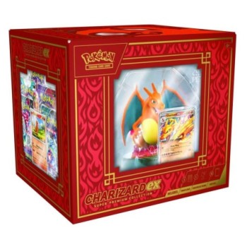 Charizard ex Super ឈុតប្រមូលពិសេស POKEMON TCG