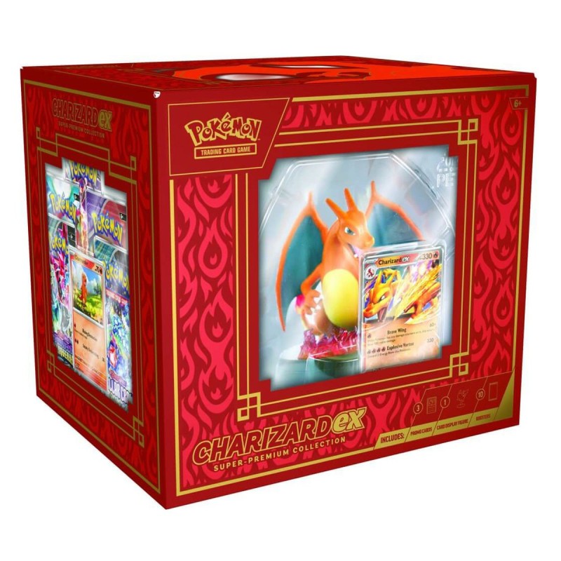 Charizard ex Super ឈុតប្រមូលពិសេស POKEMON TCG