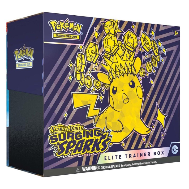 POKEMON TCG Scarlet & Violet Surging Sparks ប្រអប់ Elite Trainer