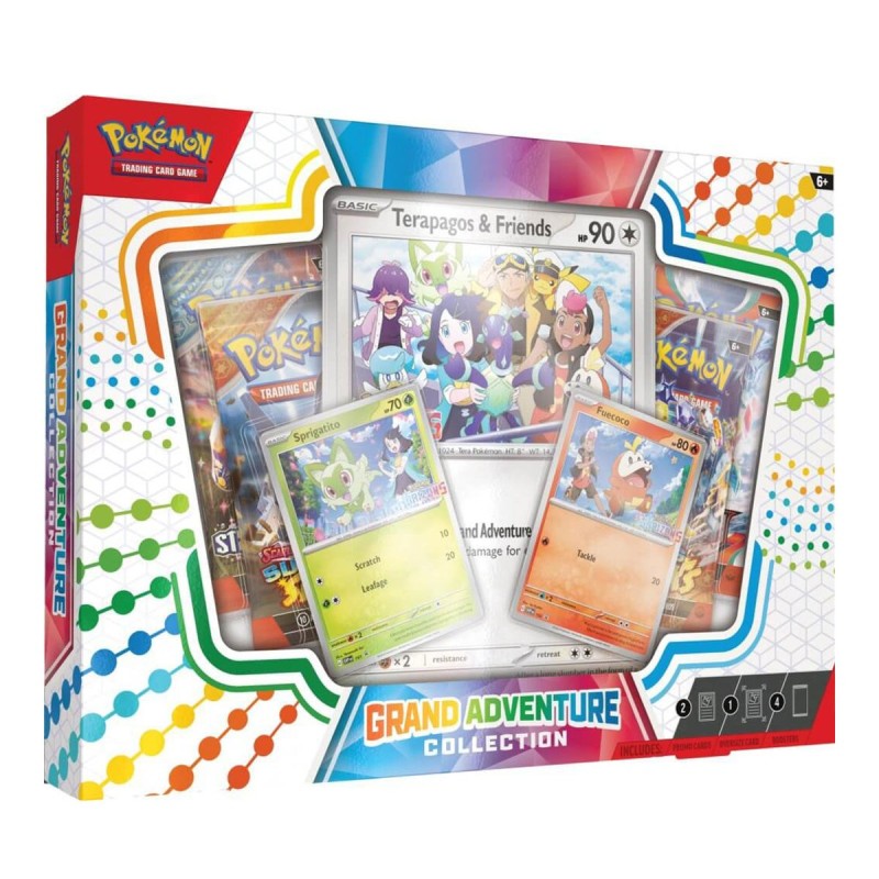 POKEMON TCG Grand Adventure ឈុតប្រមូល