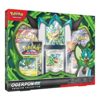 POKEMON TCG Ogerpon ex ឈុតប្រមូលពិសេស