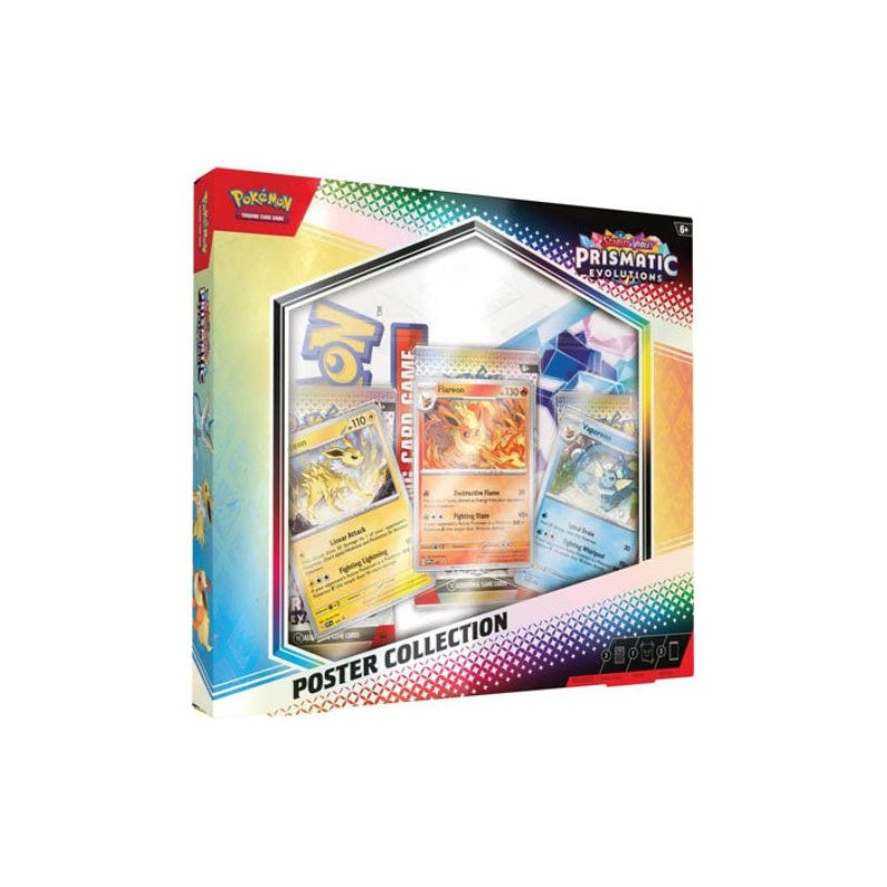 Scarlet & Violet Prismatic Evolutions Poster Collection POKEMON TCG