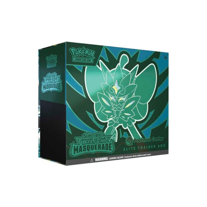POKEMON TCG Scarlet & Violet Twilight Masquerade Pokemon Center Elite Trainer Box