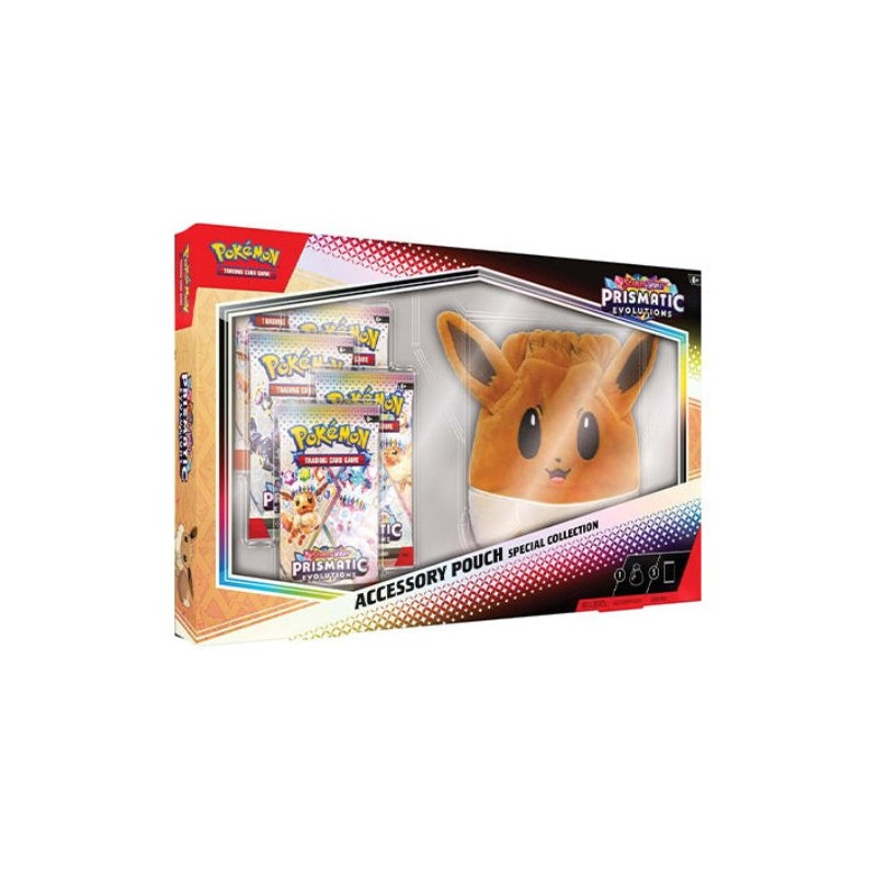 POKEMON TCG Scarlet & Violet Prismatic Evolutions Accessory Pouch