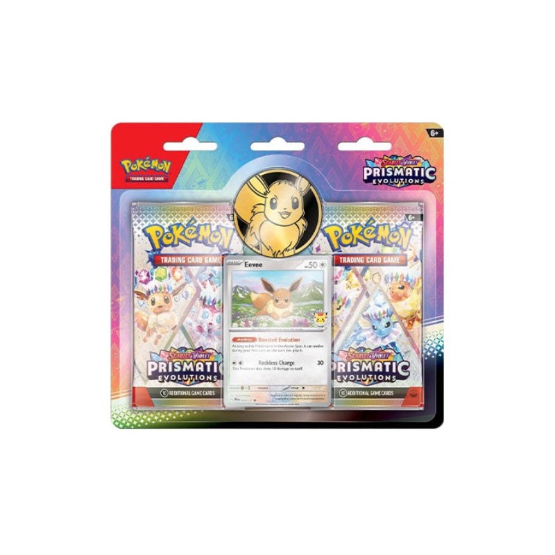 POKEMON TCG Scarlet & Violet Prismatic Evolutions 2-Pack Blister