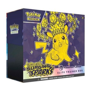 POKEMON TCG Scarlet & Violet Surging Sparks Elite Trainer Box Pokemon Centre Edition