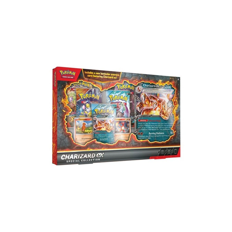Charizard ex Special ឈុតប្រមូល POKEMON TCG