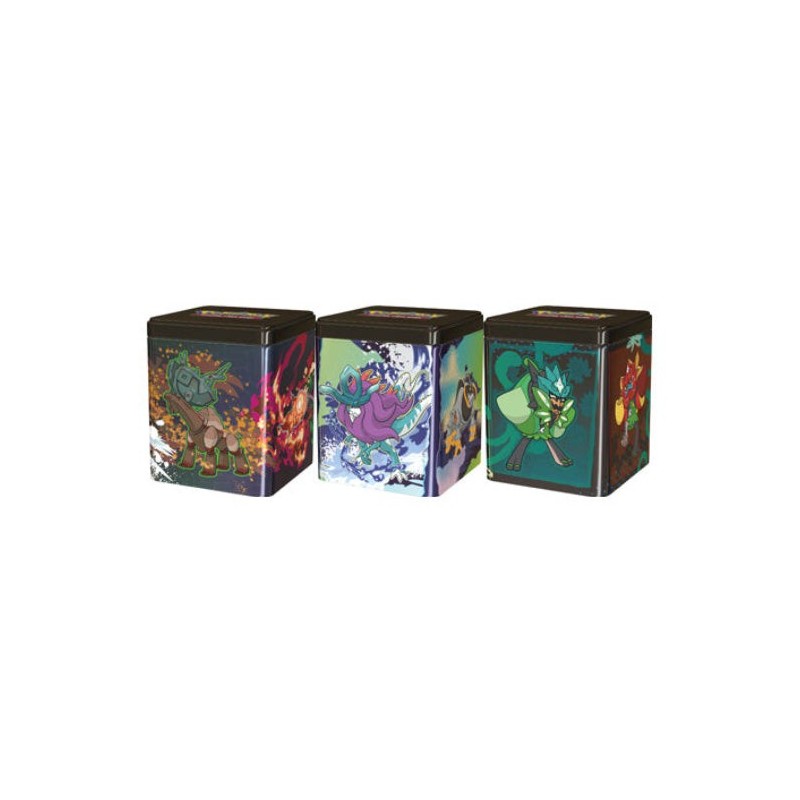 Stacking ប្រអប់ដែក Treasures of Ruin/Paradox Pokemon/Ogerpon (ឈុត 3) POKEMON TCG