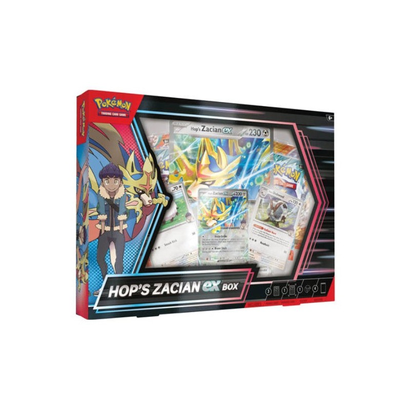 Hop's Zacian ex Box POKEMON TCG
