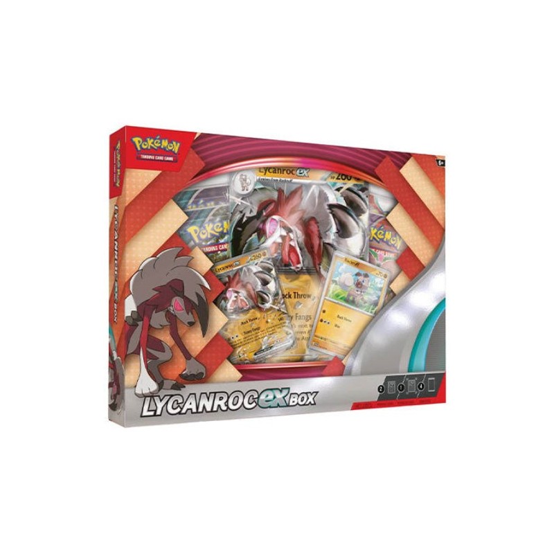 POKEMON TCG Lycanroc ex Box