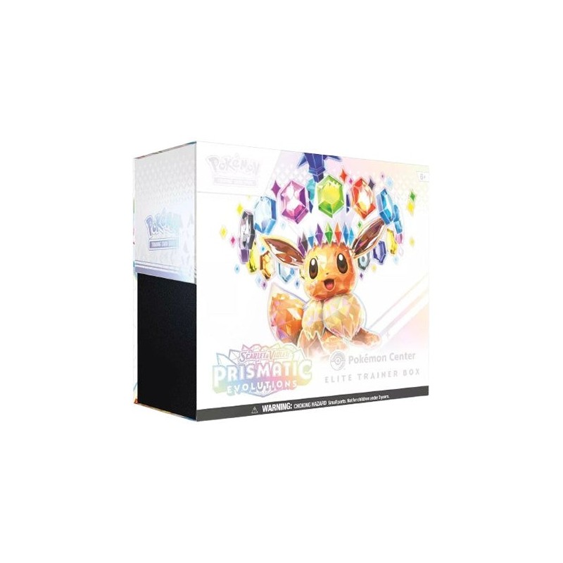 Pokemon TCG Prismatic Evolutions Pokemon Center Elite Trainer Box