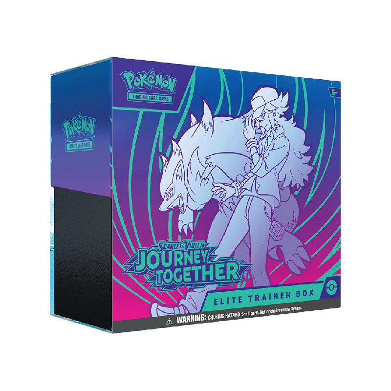 POKEMON TCG Scarlet & Violet Journey Together ប្រអប់ Elite Trainer
