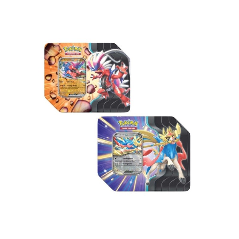 Pokemon TCG Slashing Legends ប្រអប់ដែក (Pair)