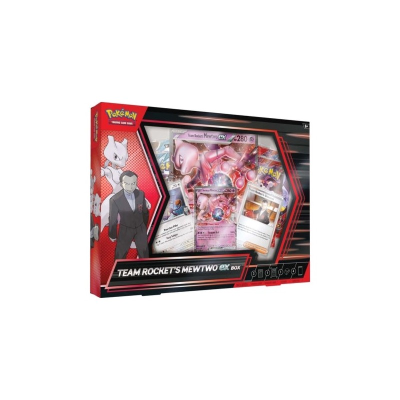 Pokemon TCG Team Rocket's Mewtwo ex Box