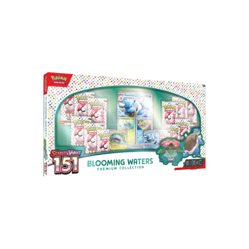 Pokemon TCG Scarlet & Violet 151 Blooming Waters ឈុតប្រមូលពិសេស