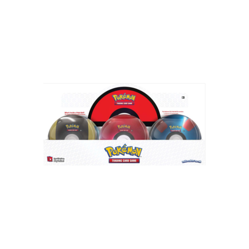 Pokemon TCG Best of Pokeball ប្រអប់ដែក (Random Select)