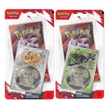 Scarlet & Violet Destined Rivals Checklane Blisters (Pair) POKEMON TCG