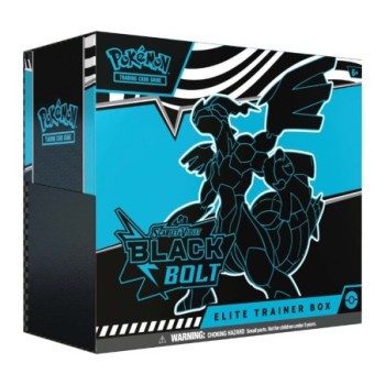 Scarlet & Violet Black Bolt ប្រអប់ Elite Trainer Pokemon TCG