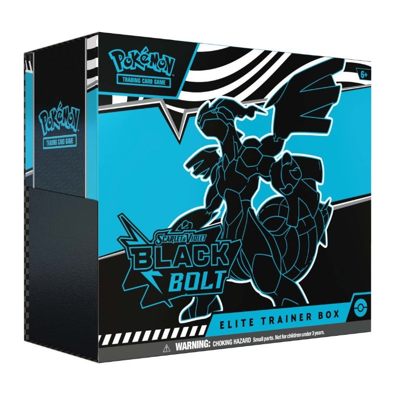 Scarlet & Violet Black Bolt ប្រអប់ Elite Trainer Pokemon TCG