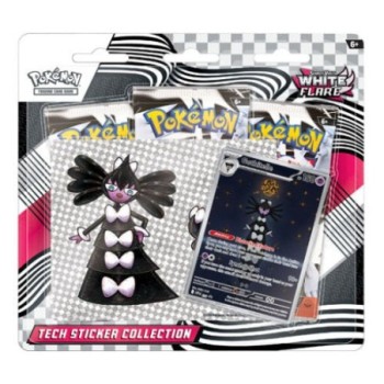 Scarlet & Violet White Flare Tech Sticker ឈុតប្រមូល Pokemon TCG