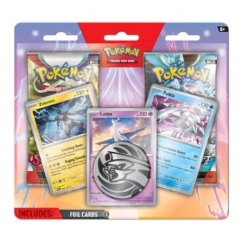 POKEMON TCG Enhanced 2 Pack Blister (Latios - Zekrom - Palkia)