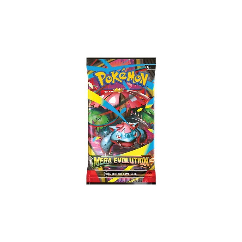 Pokemon TCG Mega Evolution Single Booster Pack