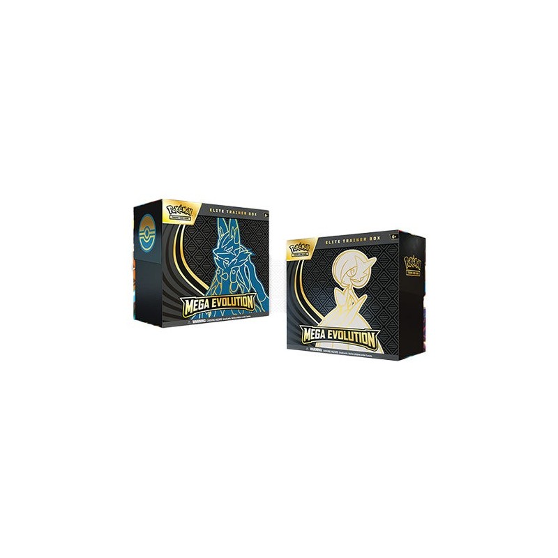 Pokemon TCG Mega Evolution Elite Trainer Box (Pair)