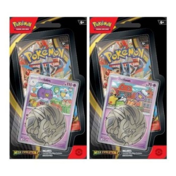 Pokemon TCG Mega Evolution Checklane Blisters (Pair)