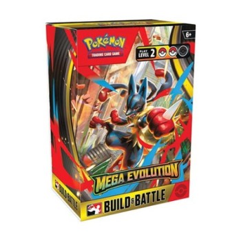 Pokemon TCG Mega Evolution ប្រអប់ Build & Battle