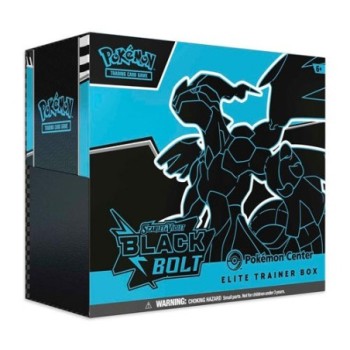 Pokemon TCG Black Bolt Pokemon Center Elite Trainer Box