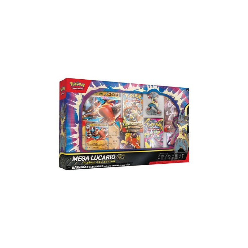 Pokemon TCG Mega Lucario ex Figure Collection