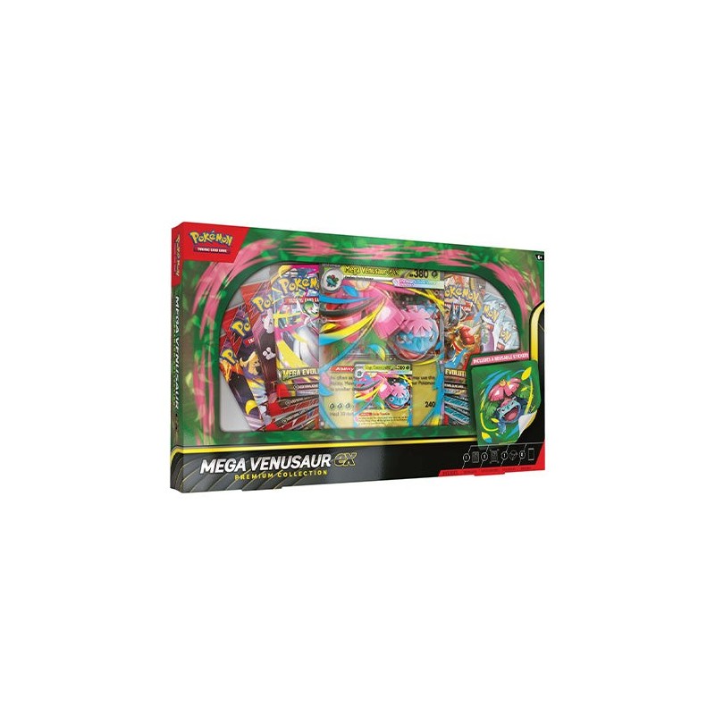 Pokemon TCG Mega Venusaur ex ឈុតប្រមូលពិសេស