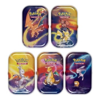 Pokemon TCG 2025 Kanto Power ប្រអប់ដែក Mini (ឈុត 5)